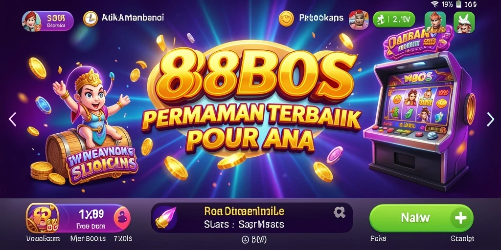 Tampilan menarik saat bermain di 88BOS Slot.