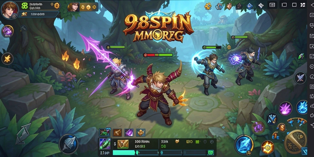Gameplay seru dan grafik fantastis dalam 98SPIN.