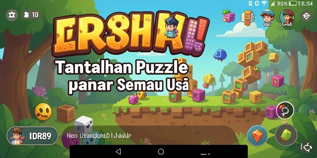 Screenshot IDR89 menampilkan gameplay seru dengan puzzle menantang.