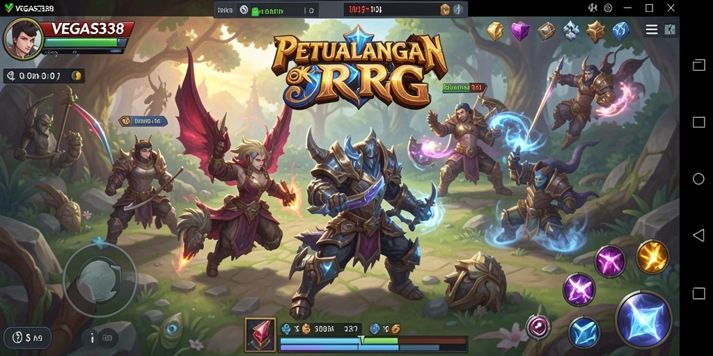 Tampilan gameplay <strong>VEGAS338</strong> yang memukau dan penuh tantangan.