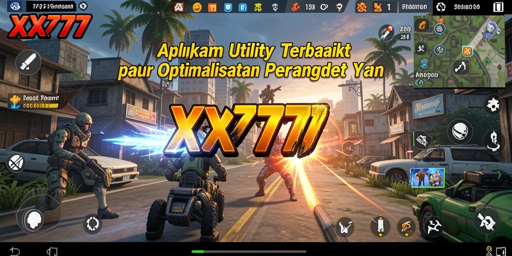 Tampilan antarmuka XXX777 menunjukkan fitur-fitur canggih untuk mengoptimalkan perangkat.